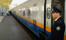 Photo of Astana rail in Kazakhstan