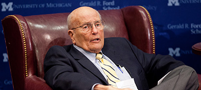 Congressman John Dingell to make regular Ford School visits in fall 2015