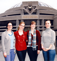 (L-R) Stephanie Procyk, Aschley Schiller, Skye Stewart, Jessica Simoncelli