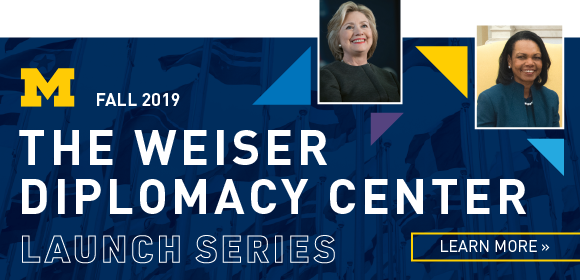 Weiser Diplomancy Center Series Launch