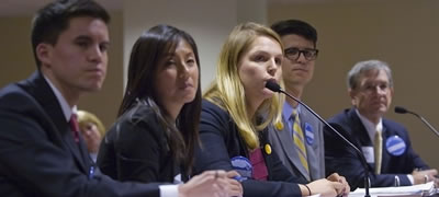 Students testify in Lansing on equity crowdfunding legislation