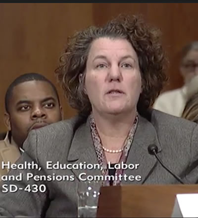 Susan Dynarski testifies on the Hill as Senate works to reauthorize the Higher Education Act
