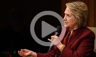 Hillary Rodham Clinton: In conversation with Michael S. Barr