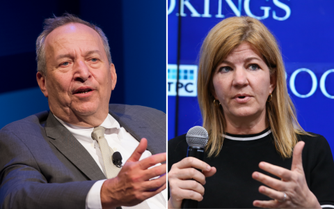 Lawrence Summers and Maya MacGuineas