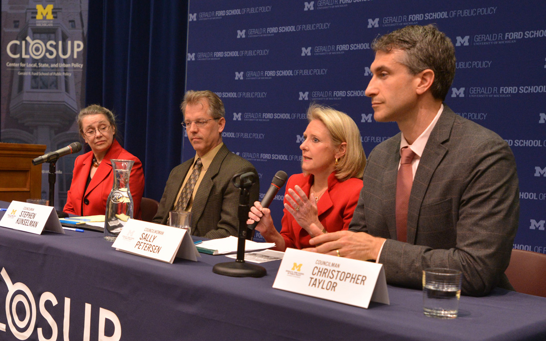 Ann Arbor Mayoral candidates townhall, 2014