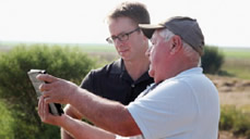 Weller in Arkansas learning about the automated Grand Prairie Agricultural Water Enhancement Program project.