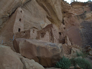 Photo of Square Tower House Cliff Dwelling at Mesa Verde National Park