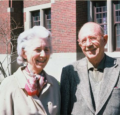 Arthur and Mary Bromage, Ann Arbor, 1970s