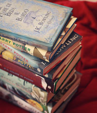 Photo of Harry Potter books