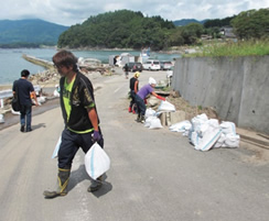 International Volunteer Center of Yamagata workers