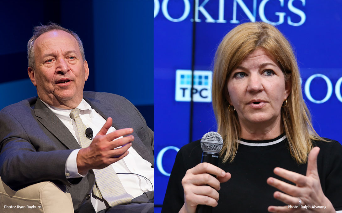 Lawrence Summers and Maya MacGuineas