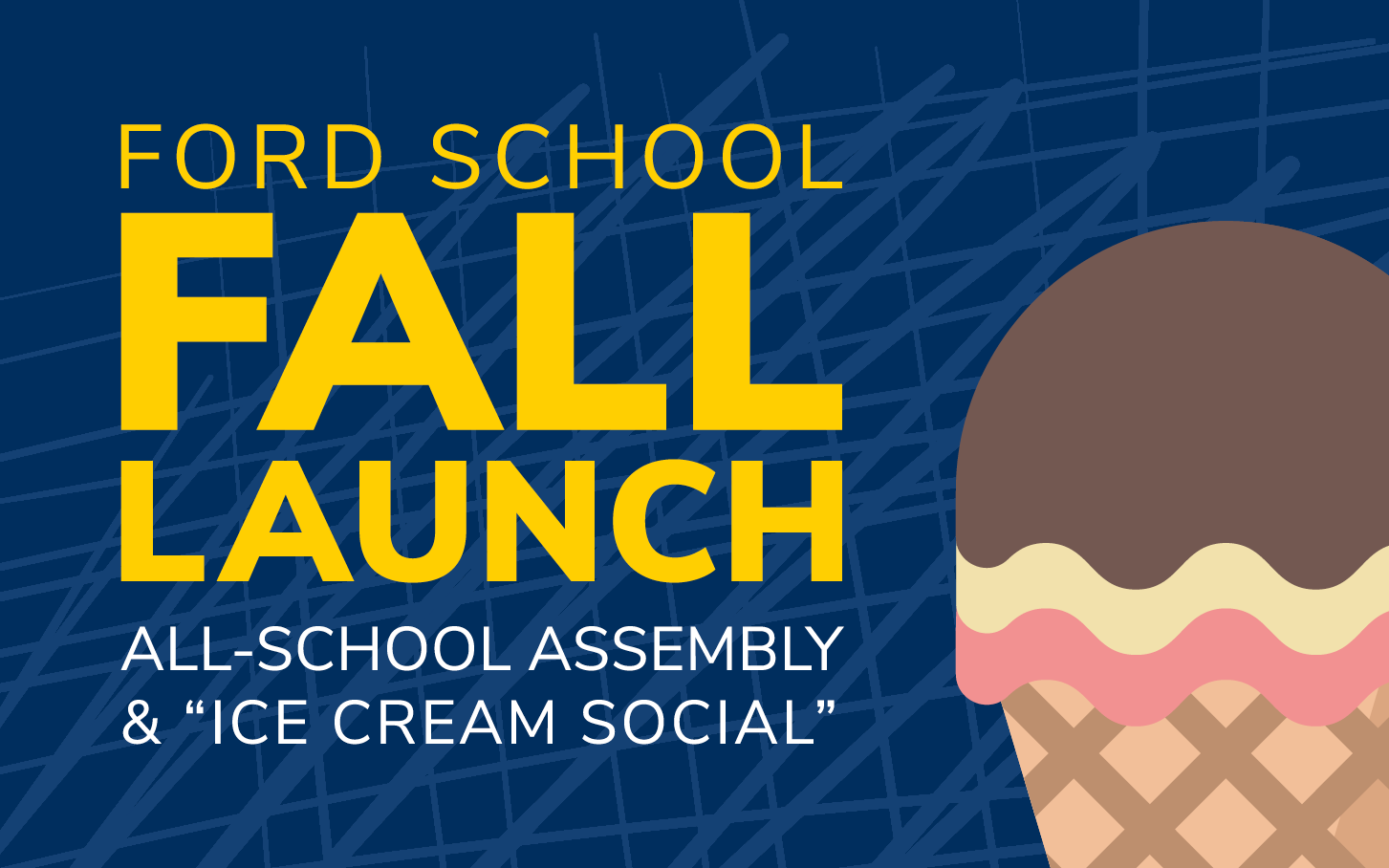 Fall launch promo graphic