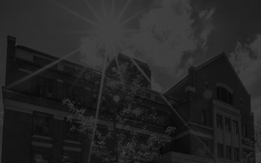 Weill Hall in monochrome 