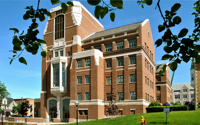 Weill Hall from the south