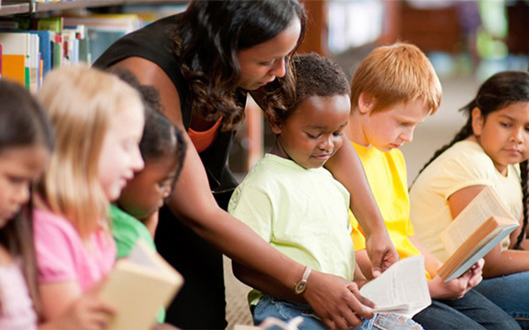 Children in a class