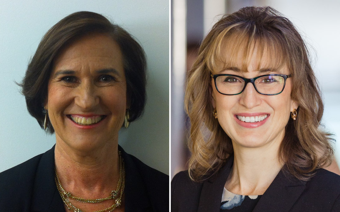 Dian Grueneich and Monica Gattinger