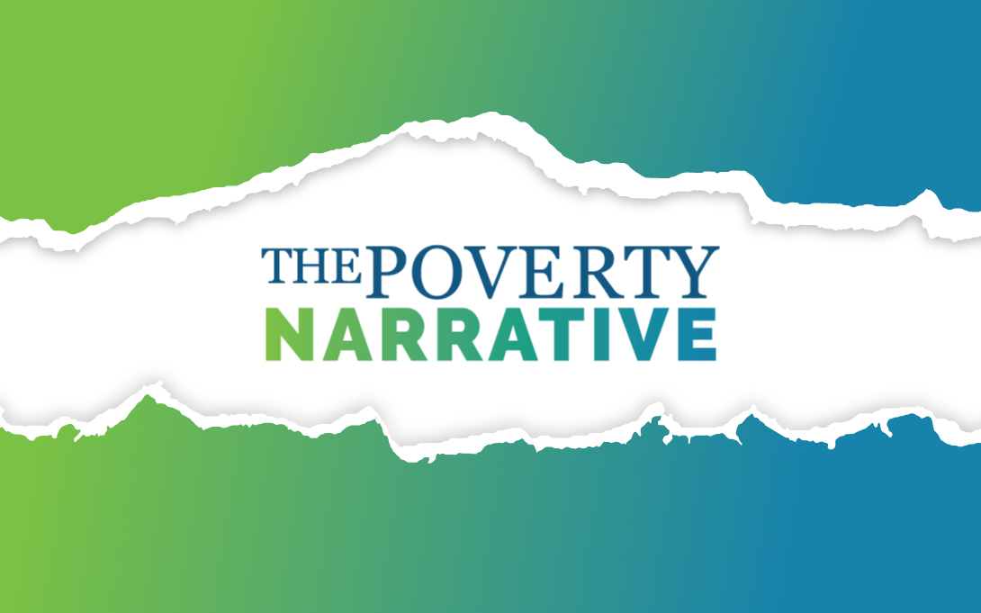 The Poverty Narrative project logo