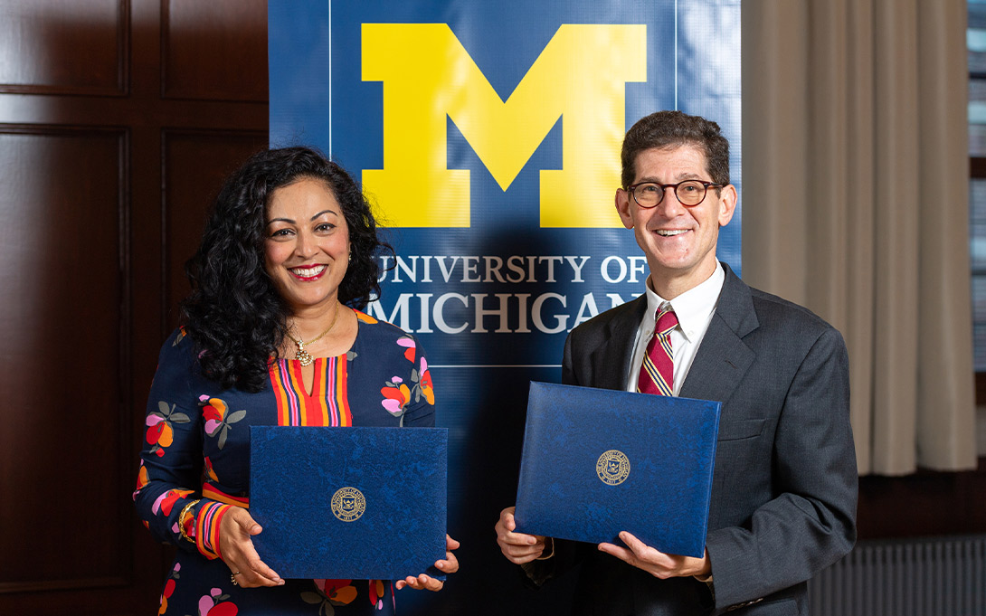 Photo of Shobita Parthasarathy and Brian Jacob