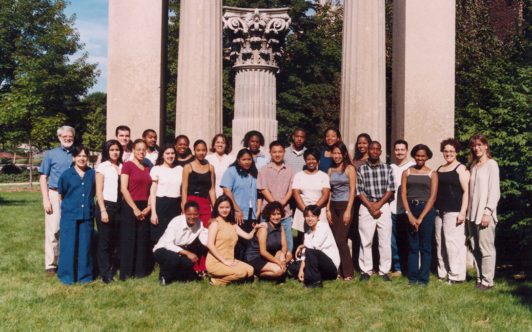 Photo of a group of PPIA students