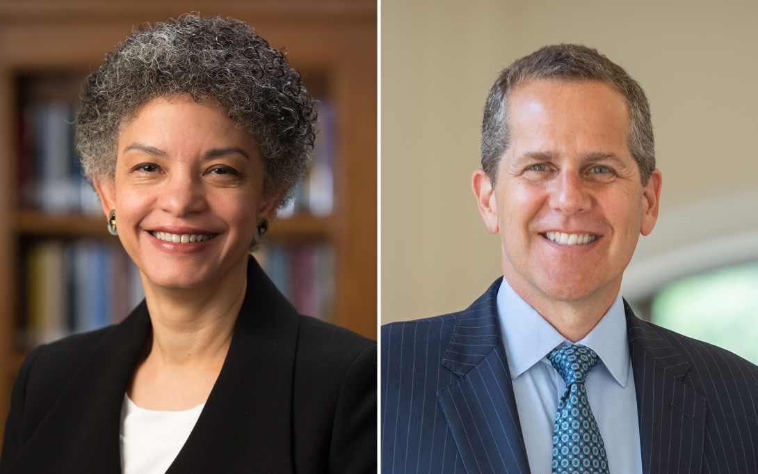 Headshots of Susan M. Collins and Michael S. Barr