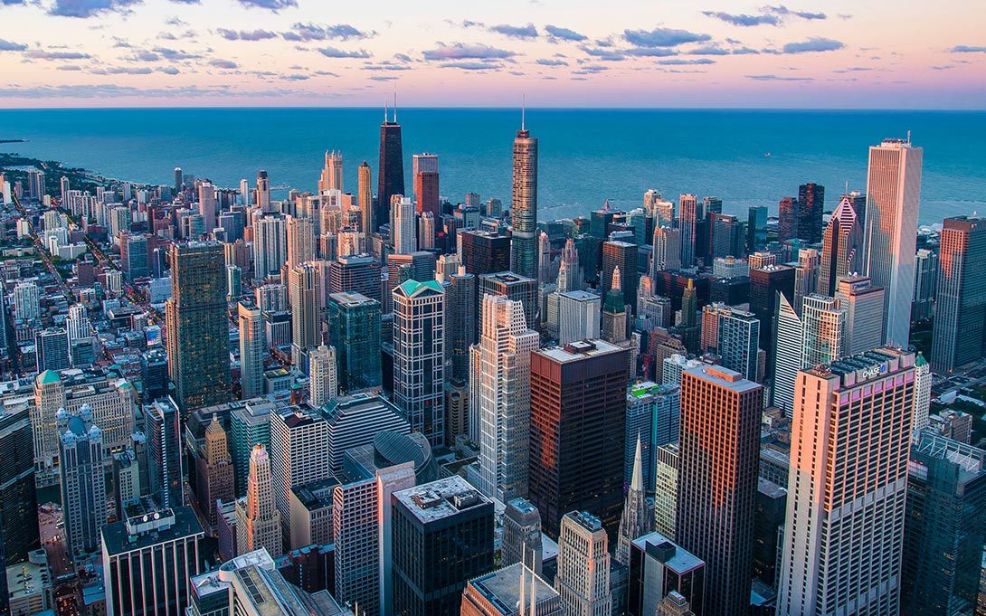 Photo of Chicago skyline