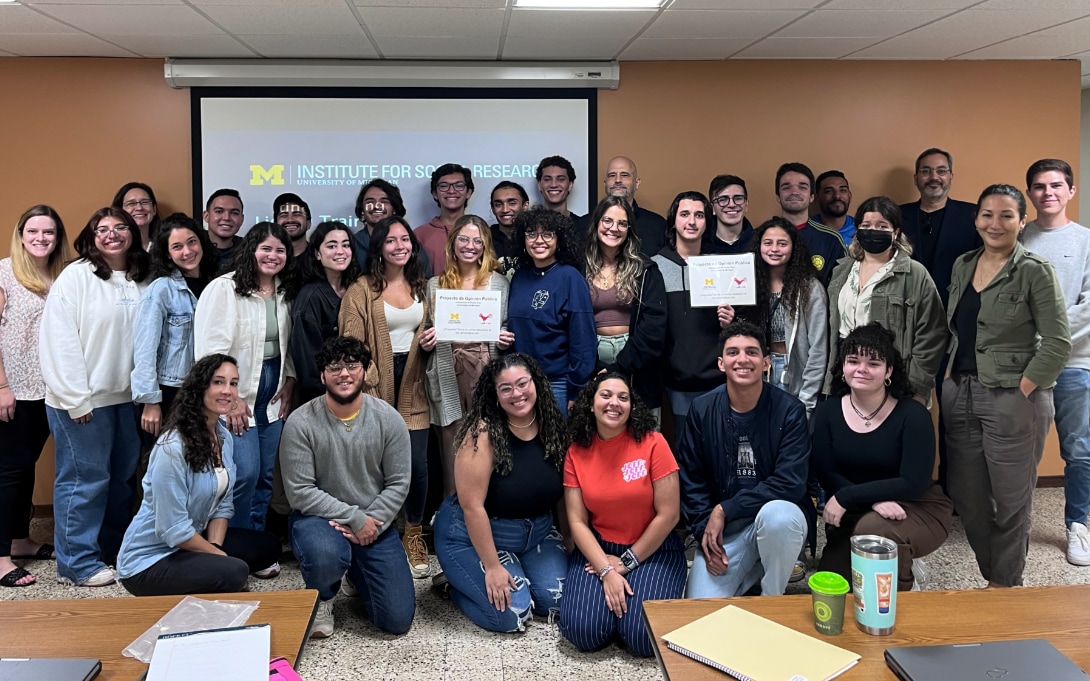 Mara Ostfeld visits the University of Puerto Rico.