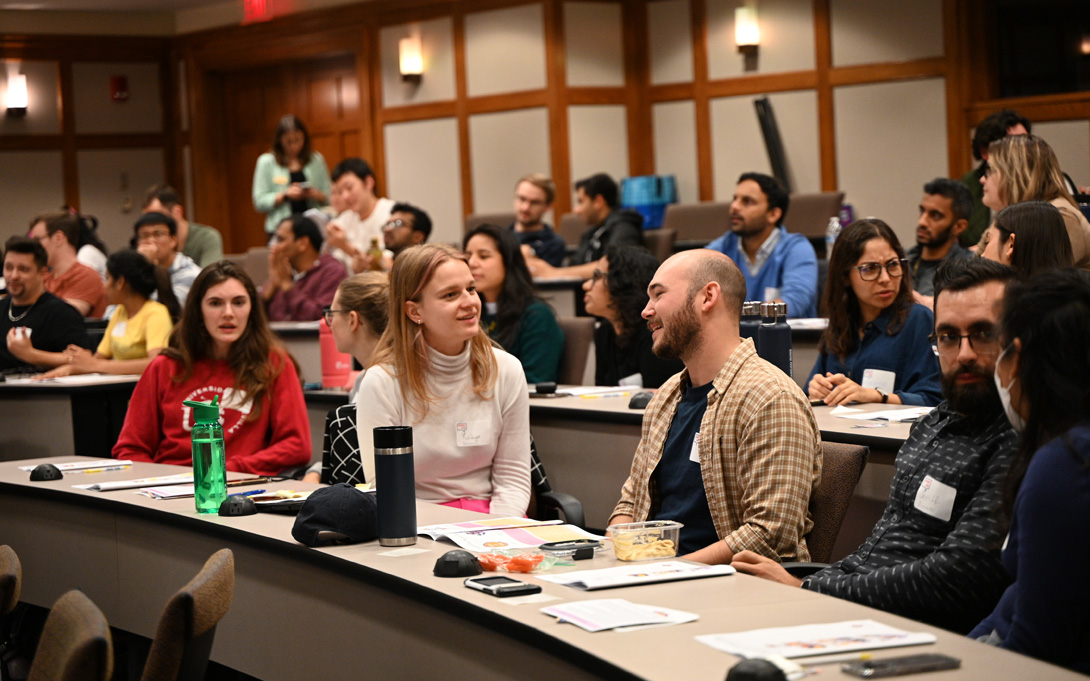 Photo of students at Story Lab