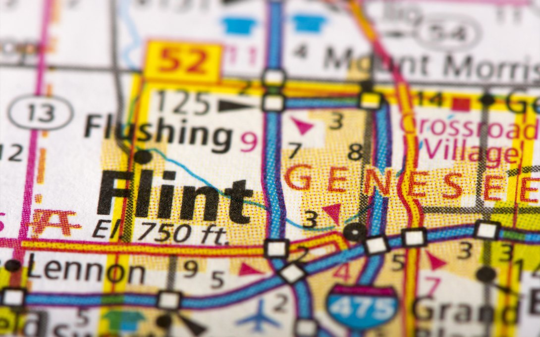 Flint map picture