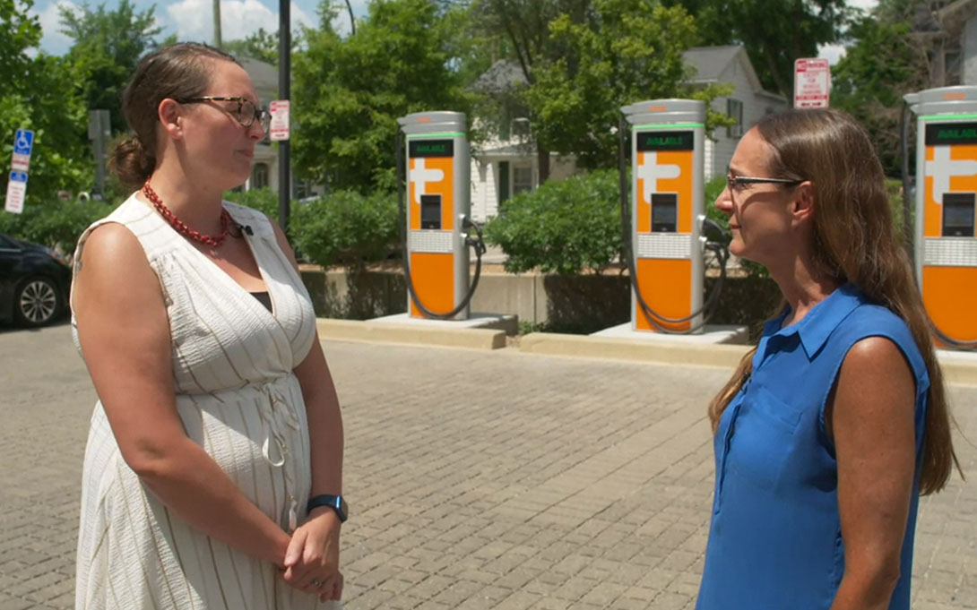 Liz Gerber interviewing Dr. Missy Stults