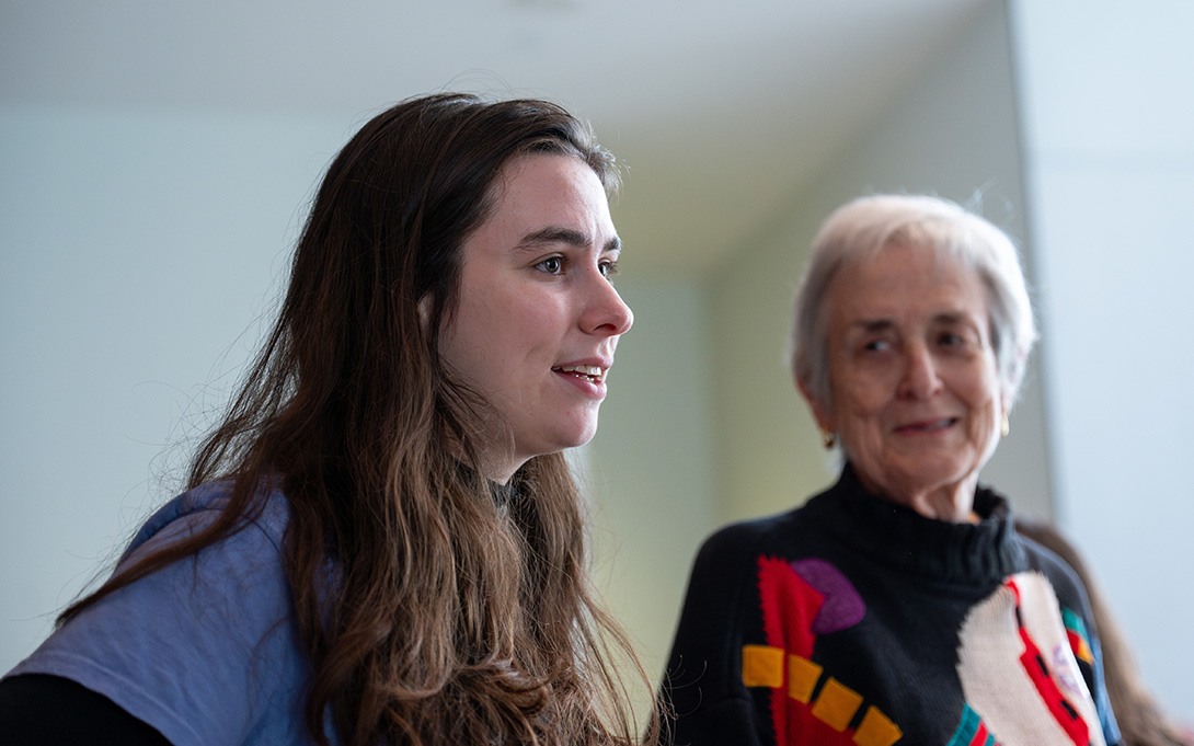 Rose Reilly and Edie Goldenberg