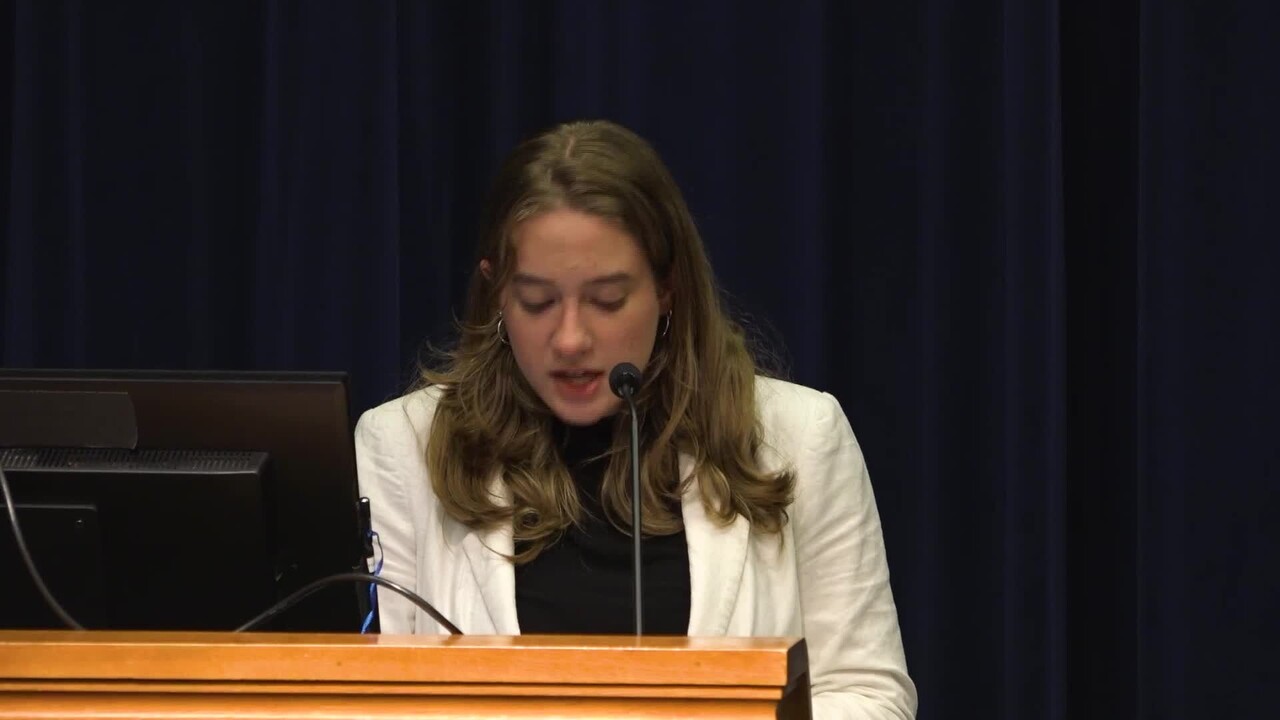 Ford School Policy Pitch Competition: Claudia Minetti