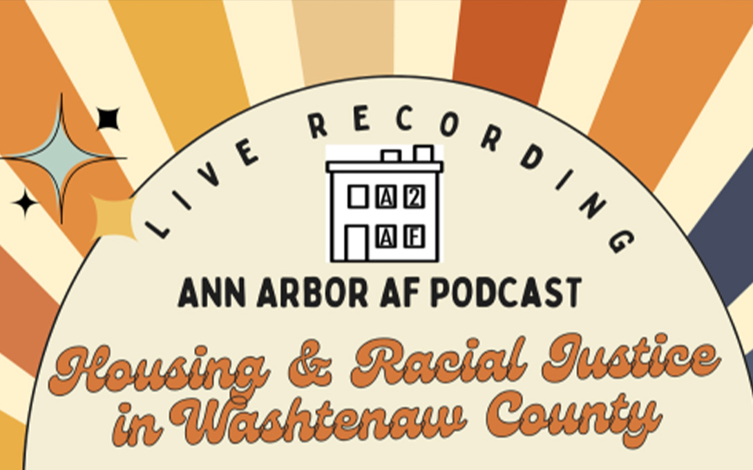 Poster for Ann Arbor AF podcast recording