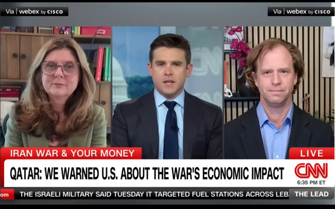 Betsey Stevenson and Justin Wolfers appearing on CNN