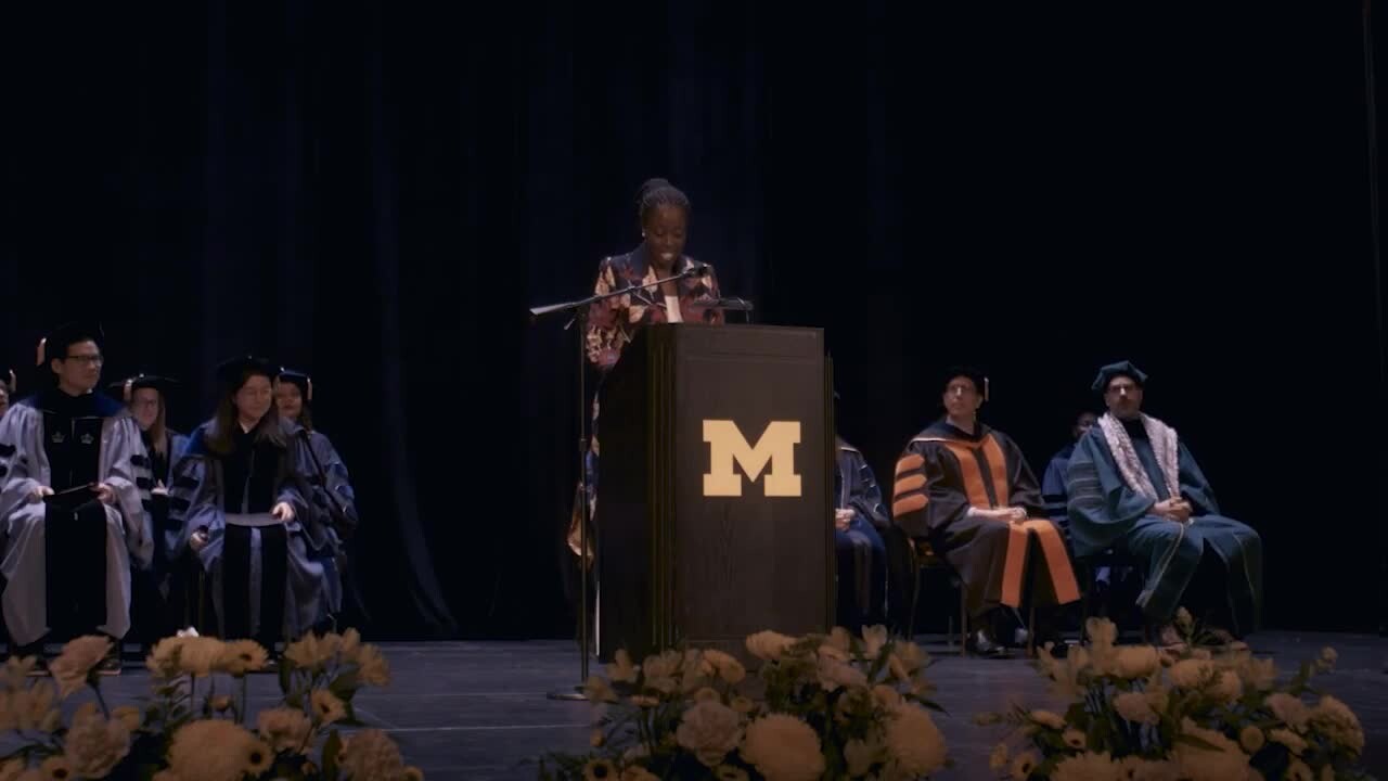 Ambassador Camara’s commencement address at the University of Michigan International Institute’s International Studies graduation ceremony
