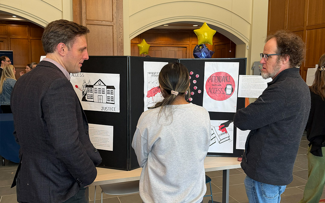 Student art exhibit