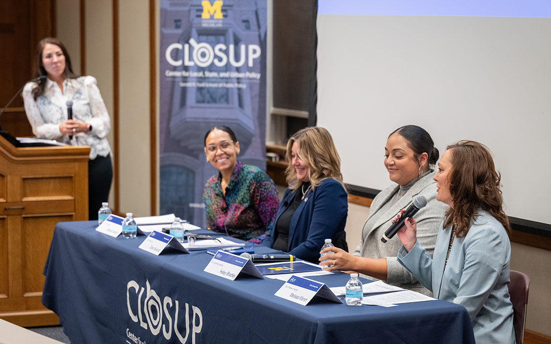 Women Leading Local Government panel October 2025