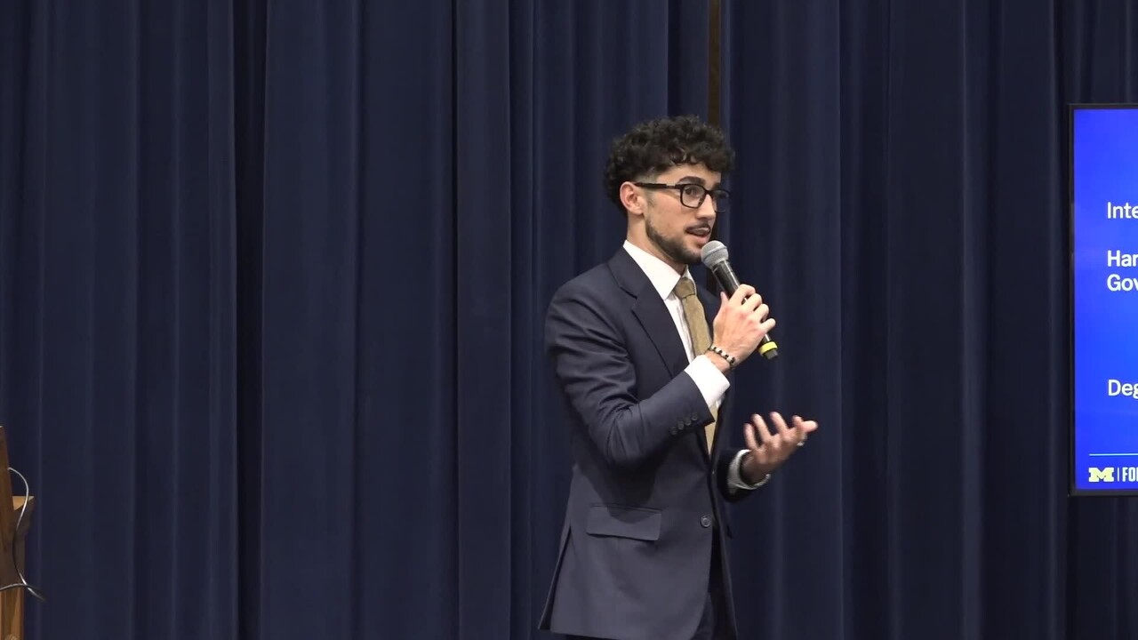 Policy Pitch Competition: Amr Brown
