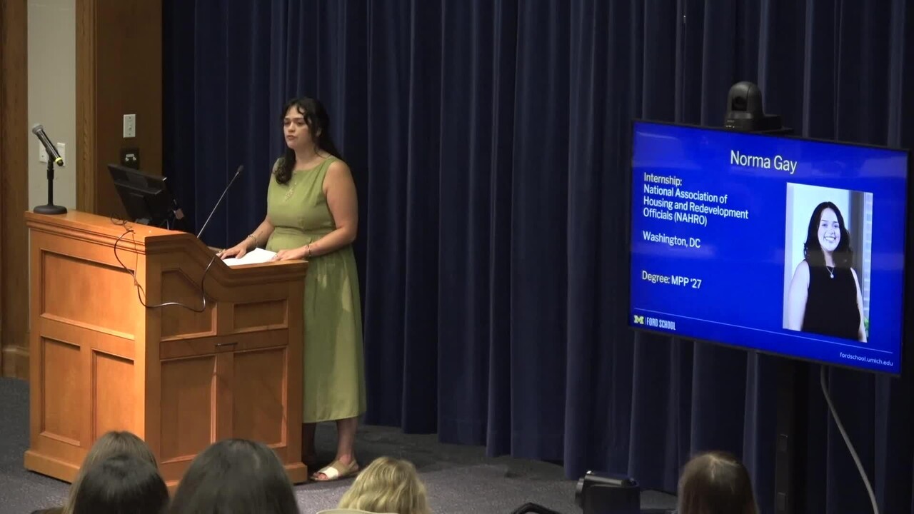 Policy Pitch Competition: Norma Gay
