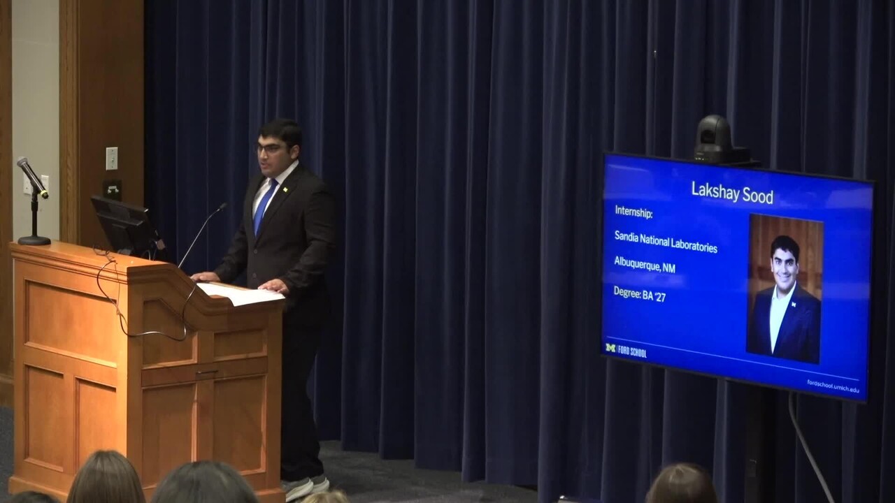 Policy Pitch Competition: Lakshay Sood