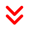 Icon depicting red-colored downward arrows.