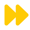 Icon depicting foward-facing arrows.