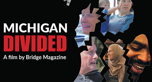 Movie poster for Michigan Divided