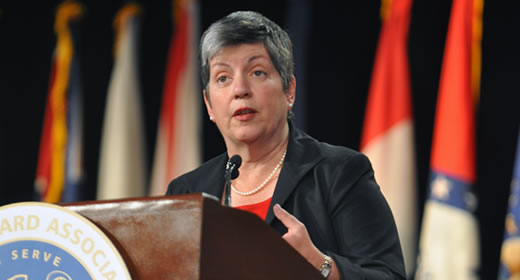 Janet Napolitano speaking