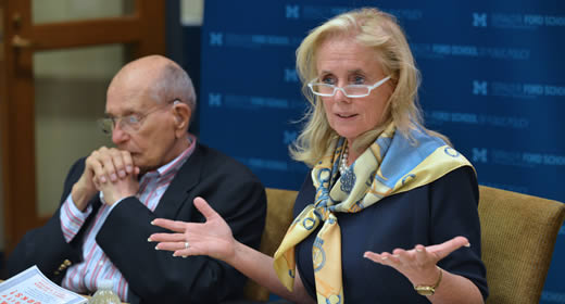 Photo of Congressman John Dingell and Congresswoman Debbie Dingell