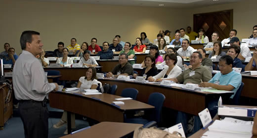 INCAE classroom