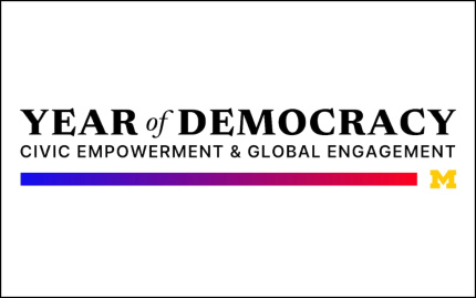 Year of Democracy logo