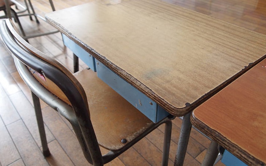 A school desk
