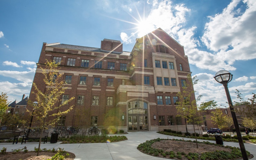 Weill Hall north entrance