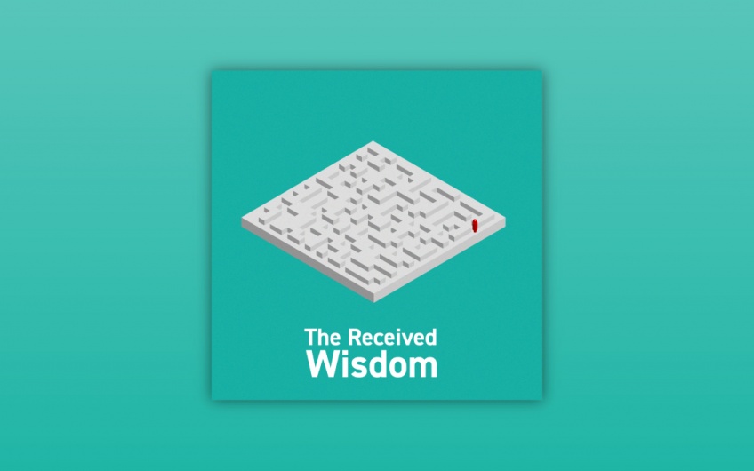 The Received Wisdom podcast logo