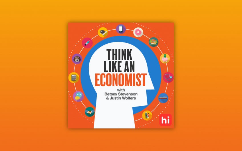 Podcast cover for Think Like An Economist